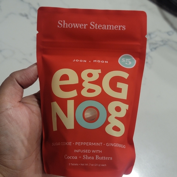 NEW JOON X MOON Set of 3 packs shower Steamers, Sugar Cookie,Gingerbread, Eggnog - Picture 13 of 17